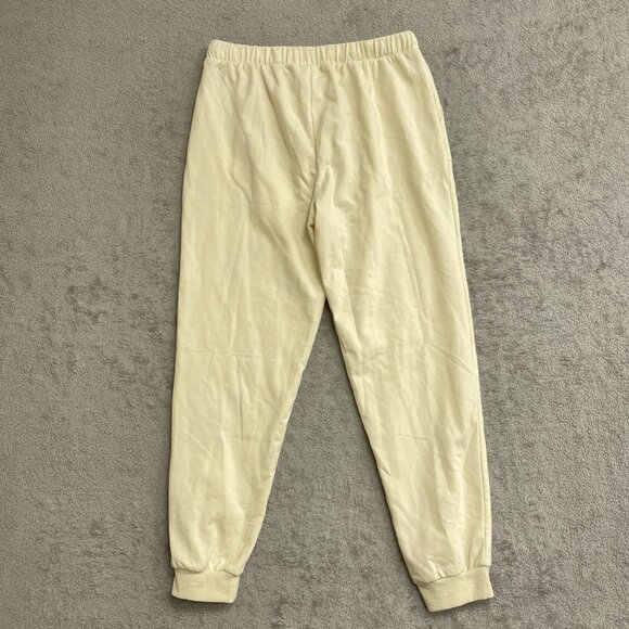 NWOT Keith Haring Women's M Beige Jogger Pants Graphic Design - Picture 4 of 7